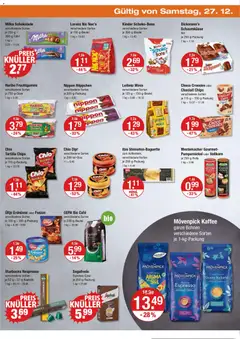 V-Markt - Hallertau / Oberpfalz ab 27.12.2025 gültig | Seite: 8 | Produkte: Ultje erdnusse, Haribo, Schokolade, Milka