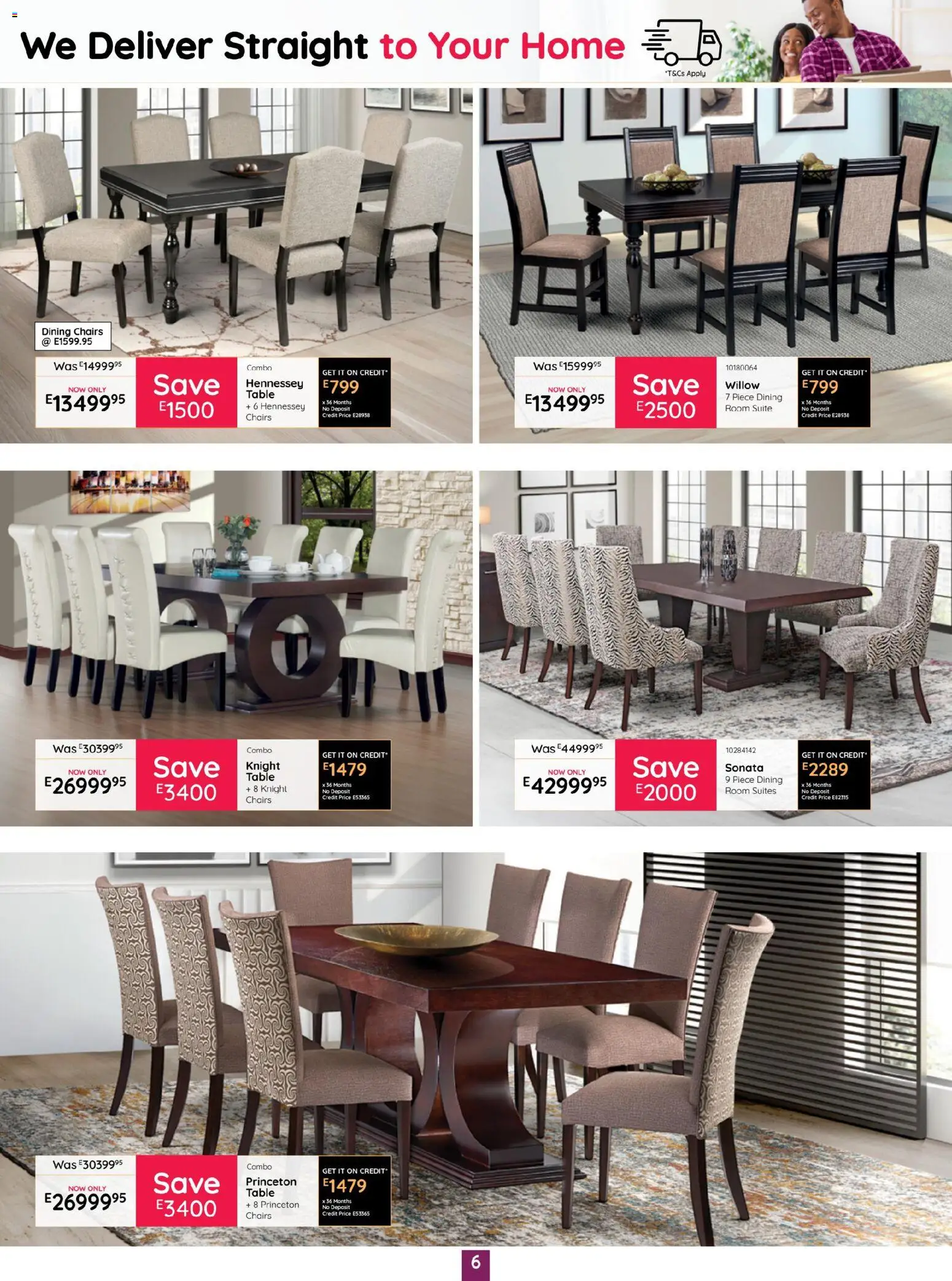 New Bradlows Eswatini Catalogue catalogue – valid from 19.03.2026 | Page: 6 | Products: Table