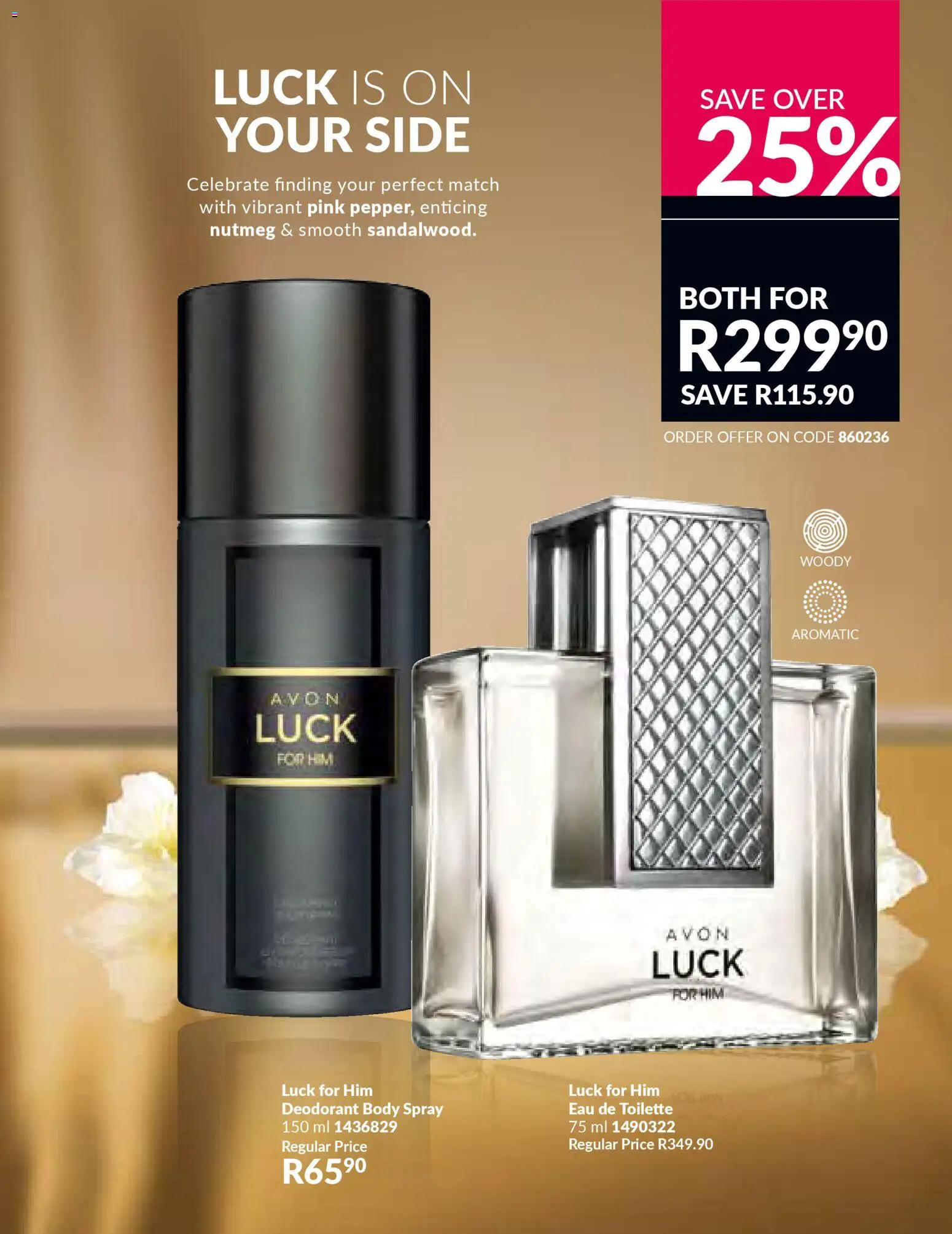 New Avon catalogue – valid from 01.12.2025 | Page: 105 | Products: Body spray, Eau de toilette, Deodorant