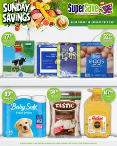Super Save specials catalogue – valid from 18.01.2026
