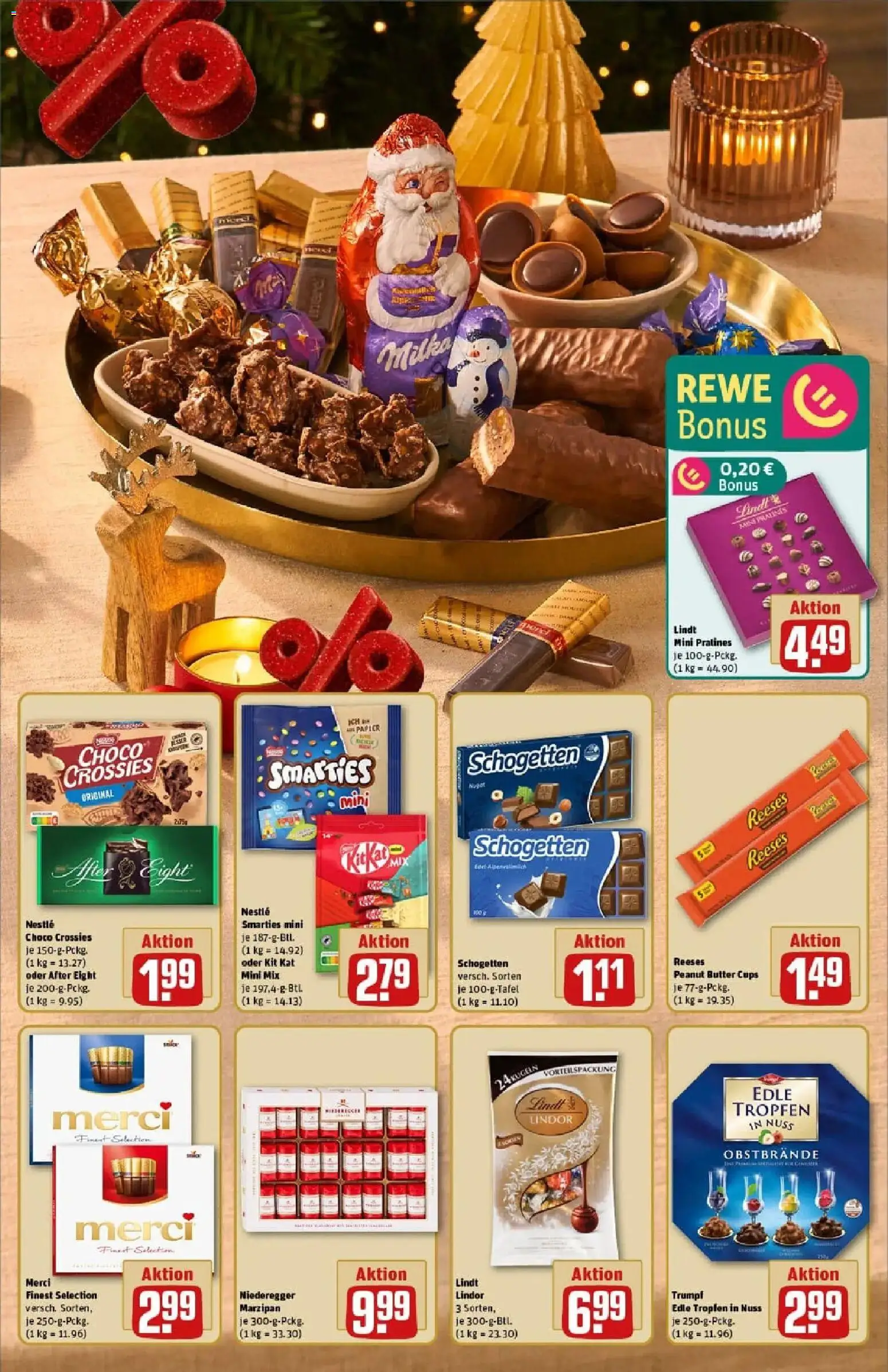 Rewe prospekt Harzgerode	 – gültig ab 01.12.2025 | Seite: 5 | Produkte: Merci, Butter, Milka, Schogetten