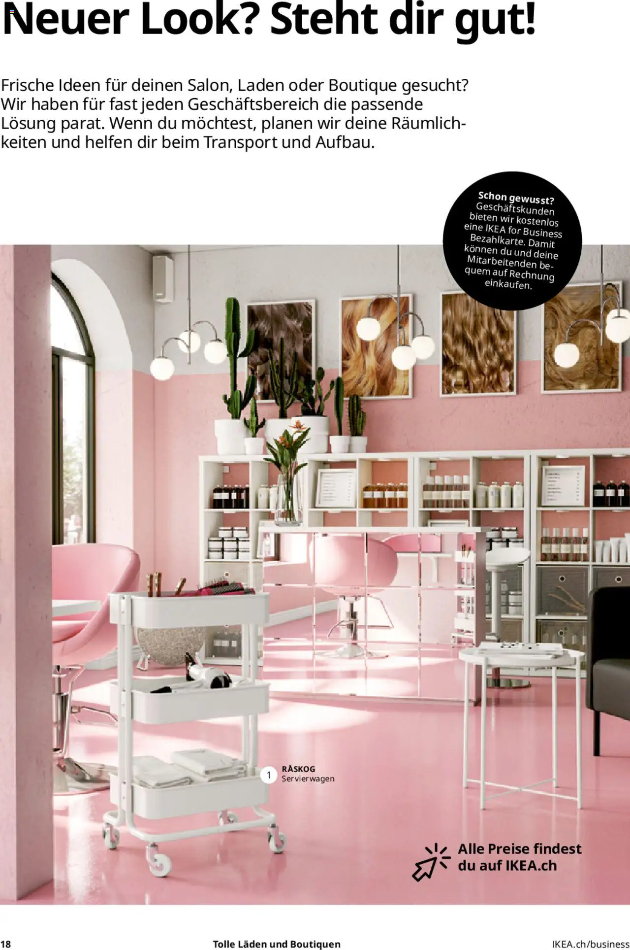 IKEA Aktionen Business ab 28.10.2024 | Seite: 18 | Produkte: Servierwagen