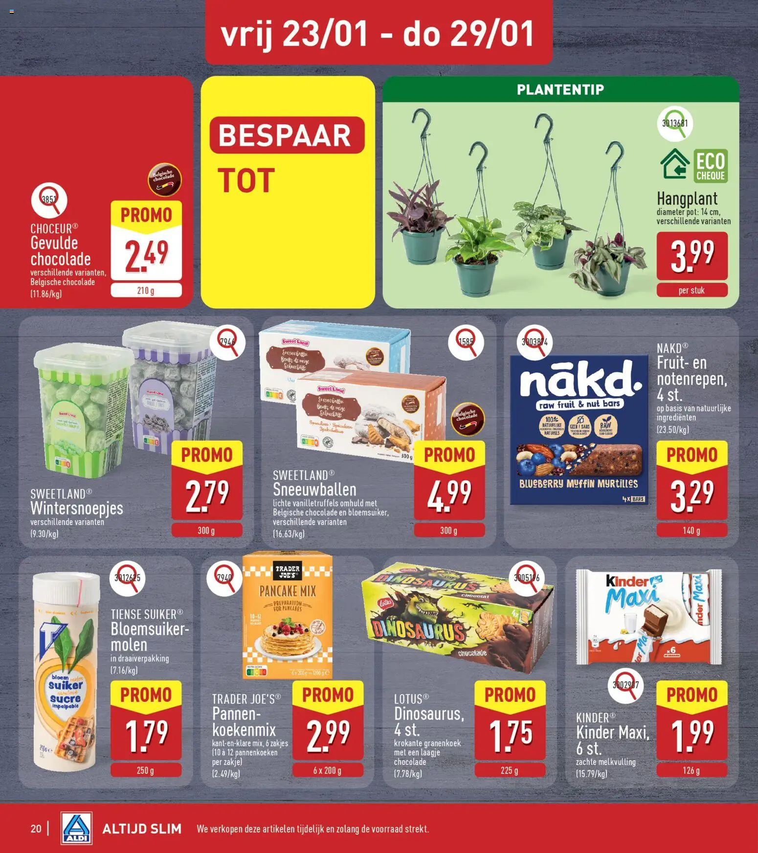 {H1} | Pagina: 20 | Producten: Muffin, La, Pot, Chocolade