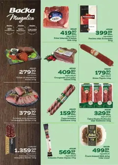 Univerexport katalog - pregled Univerexport kataloga - važi od 13.10.2025 | Strana: 5 | Proizvode: Pršut, Panceta, Čvarci, Kobasica