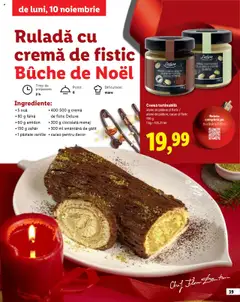 Ofertele Lidl valabile de la 23.10.2025 | Pagină: 39 | Produse: Alune, Ouă, Ciocolată, Fistic