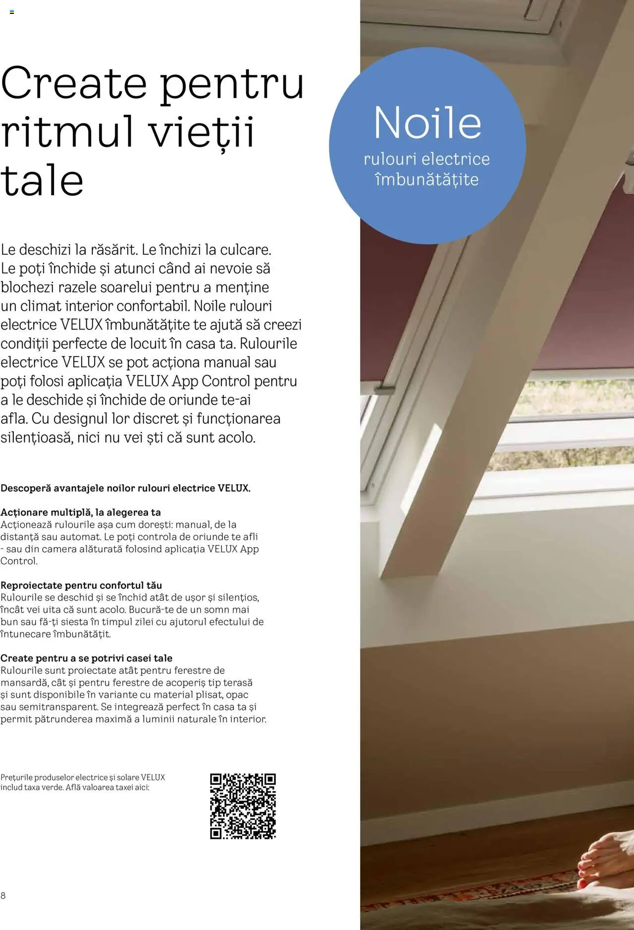 Velux catalog - Rulouri şi rolete – valabil de la 25.02.2025 | Pagină: 8 | Produse: Cameră
