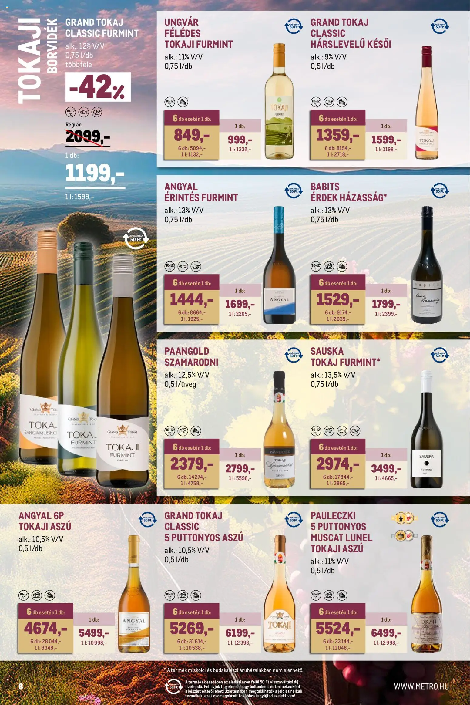 Metro akciós ujság - amely érvényes a következő dátumtól: 01.04.2026 | Oldal: 8
