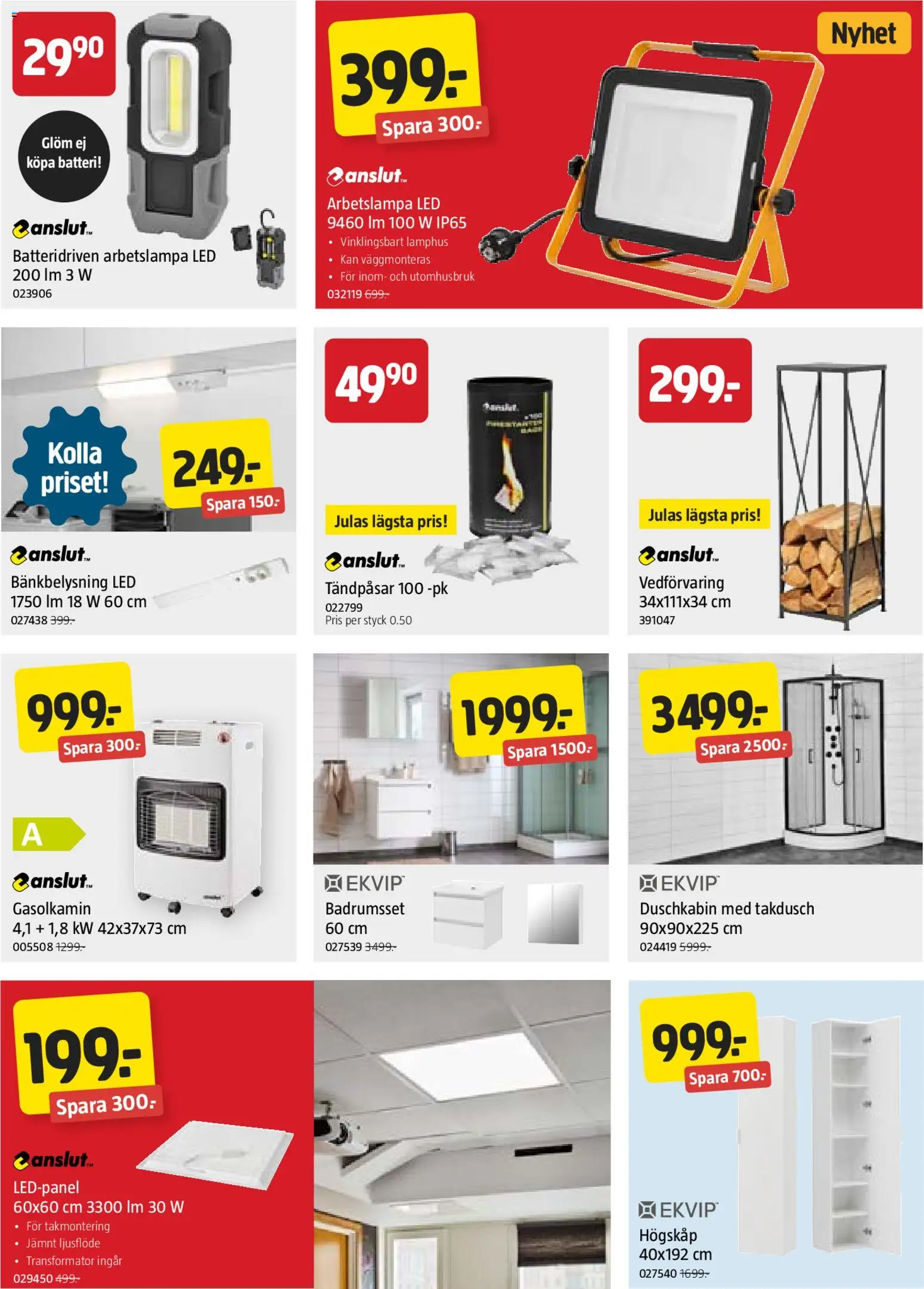 Jula reklamblad aktuell från 15.01.2026 | Sida: 9 | Produkter: Batteri