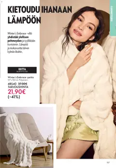 Oriflame-mainoslehti voimassa 19.11.2025 alkaen | Sivu: 157 | Tuotteet: Viltti, Peitto