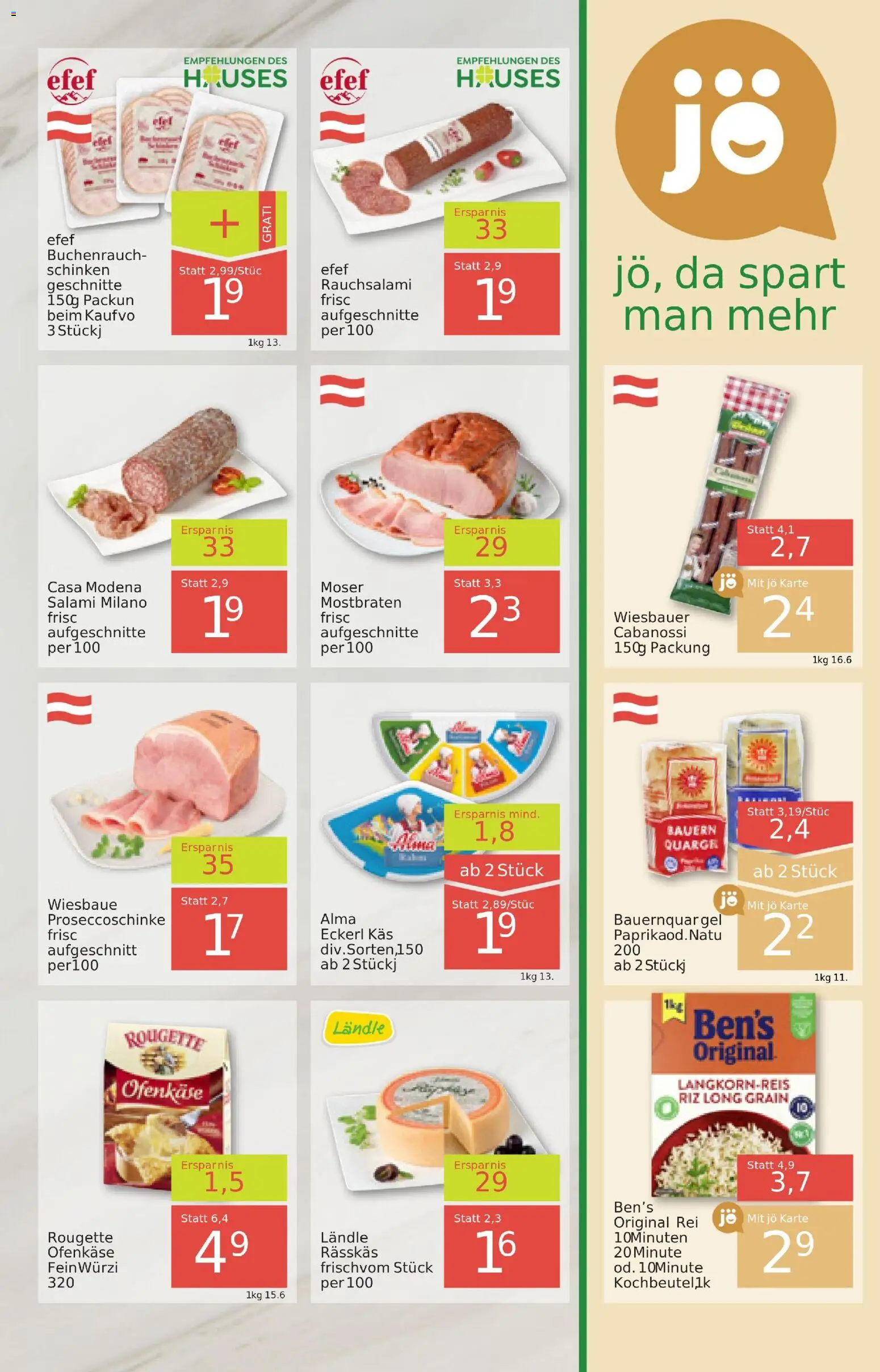 ADEG Vorarlberg gültig ab 13.01.2025 | Seite: 5 | Produkte: Salami, Schinken