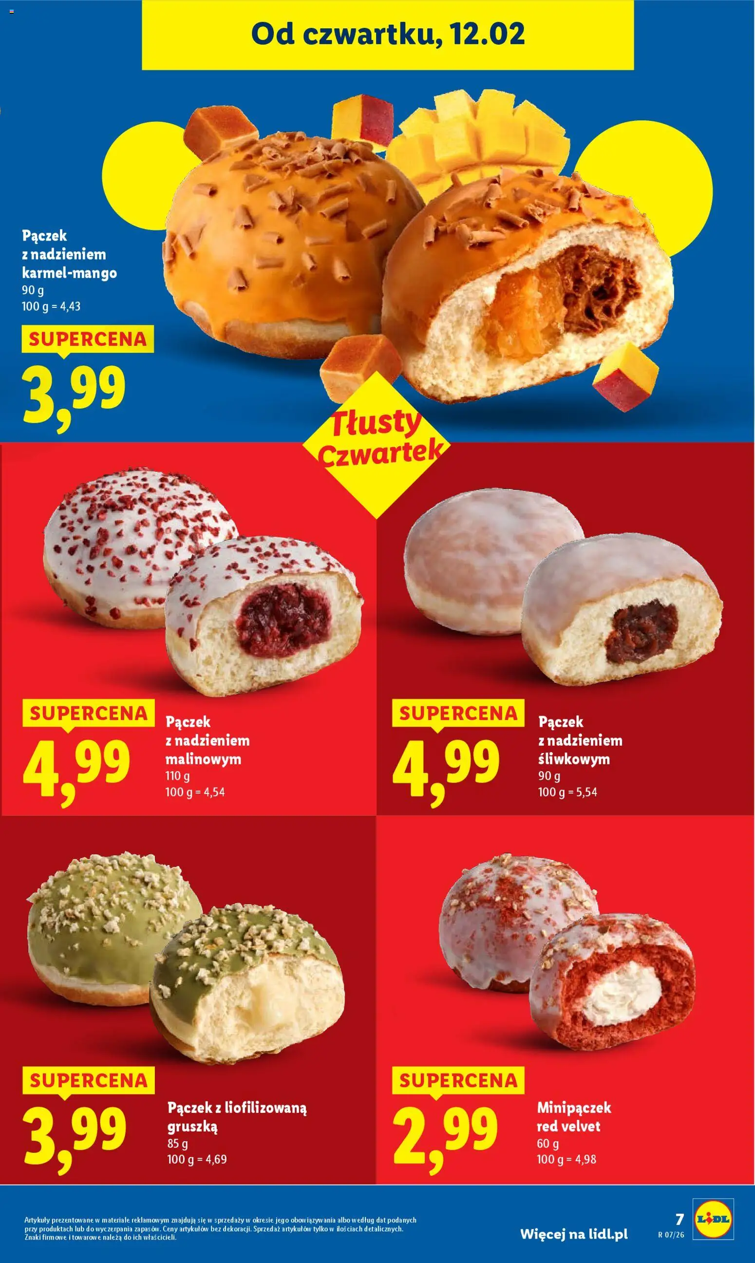 Lidl Gazetka od 12.02.2026 | Strona: 7 | Produkty: Gruszka