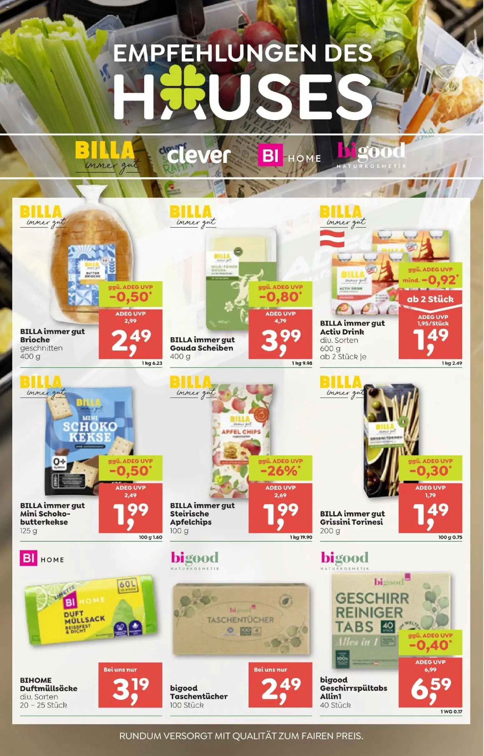 ADEG Flugblatt gültig ab 08.01.2026 | Seite: 14 | Produkte: Chips, Kekse, Duft, Äpfel