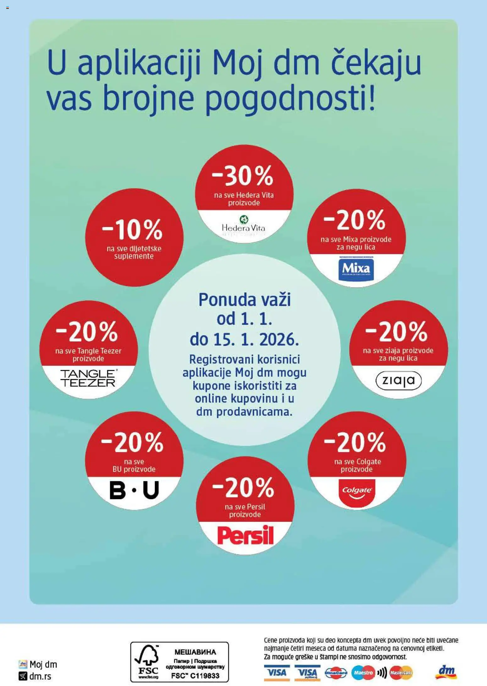 DM Drogerie katalog - važi od 01.01.2026 | Strana: 39 | Proizvode: Colgate, Mixa, Persil