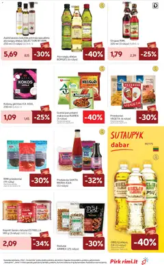 Rimi leidinys galioja nuo 09.12.2025 | Puslapis: 37 | Prekių: Riešutai, Aliejus, Prieskoniai, Makaronai