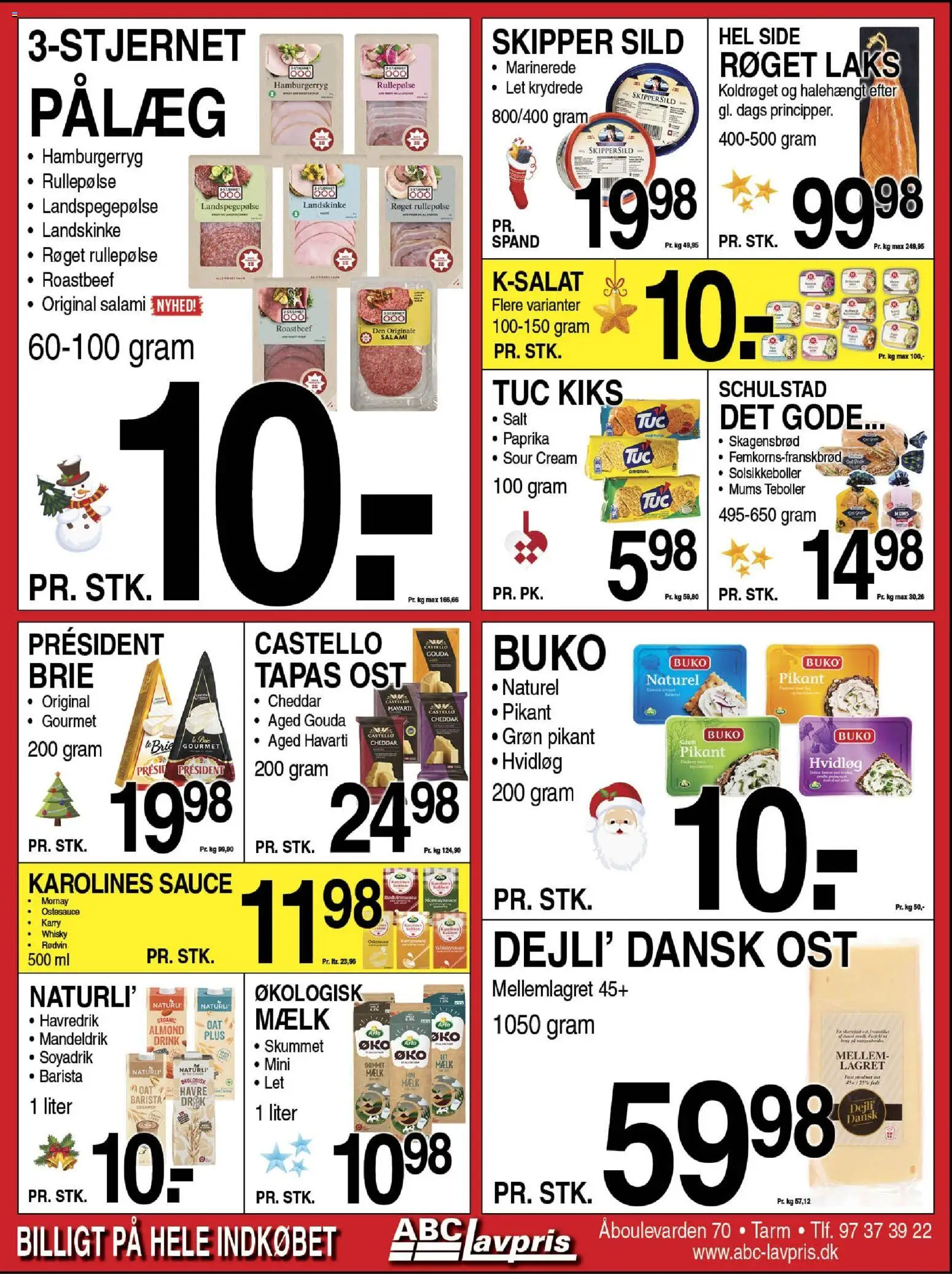 Abc Lavpris tilbudsavis – gyldig fra 10.12.2025 | Side: 7 | Produkter: Karry, Rullepølse, Mandeldrik, Sild