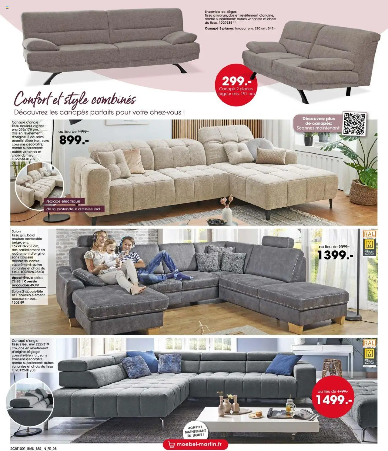 {H1} | Page: 8 | Produits: Canapé