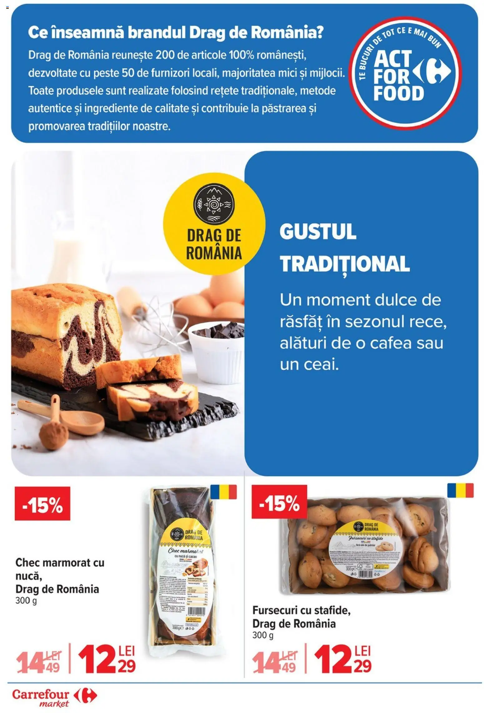 Noul catalog Carrefour – valabil de la 05.11.2025 | Pagină: 5 | Produse: Mici, Cafea, Pește, Cacao