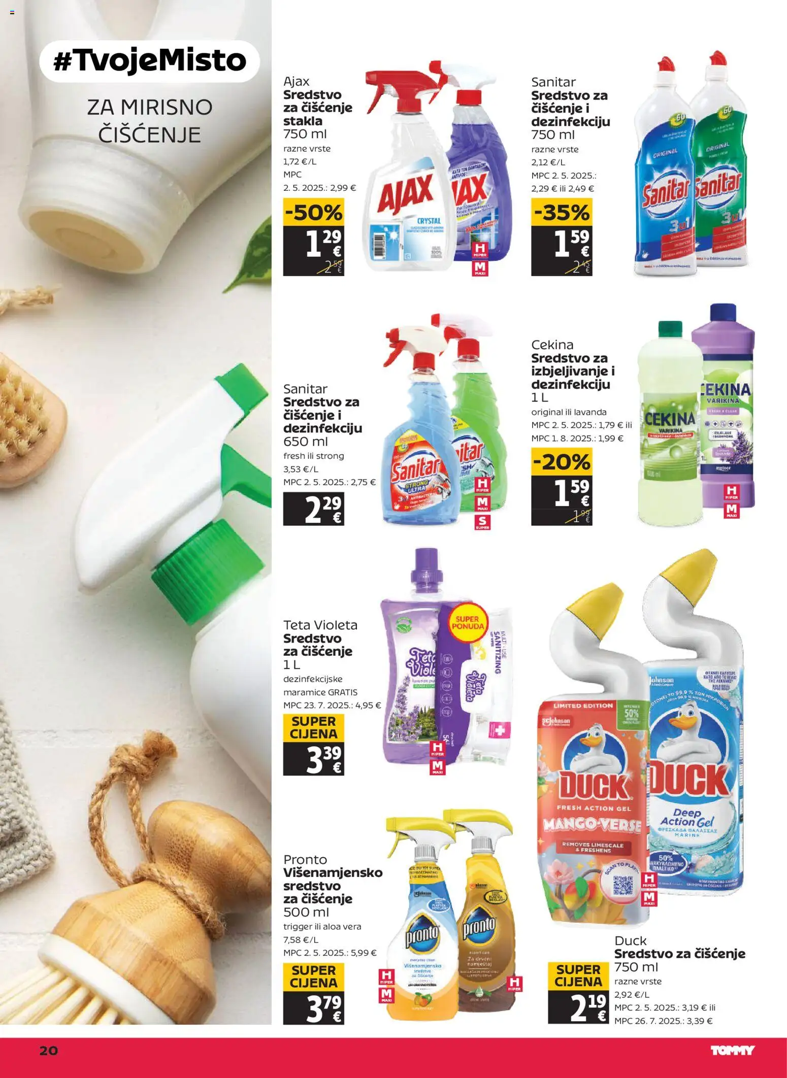 Tommy katalog | vrijedi od 22.01.2026 | Stranica: 20 | Proizvodi: Varikina, Violeta, Ajax