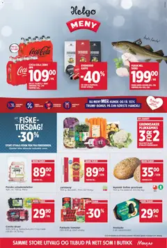 Forhåndsvisning av Meny Helgø kundeavis gyldig fra 26.01.2026