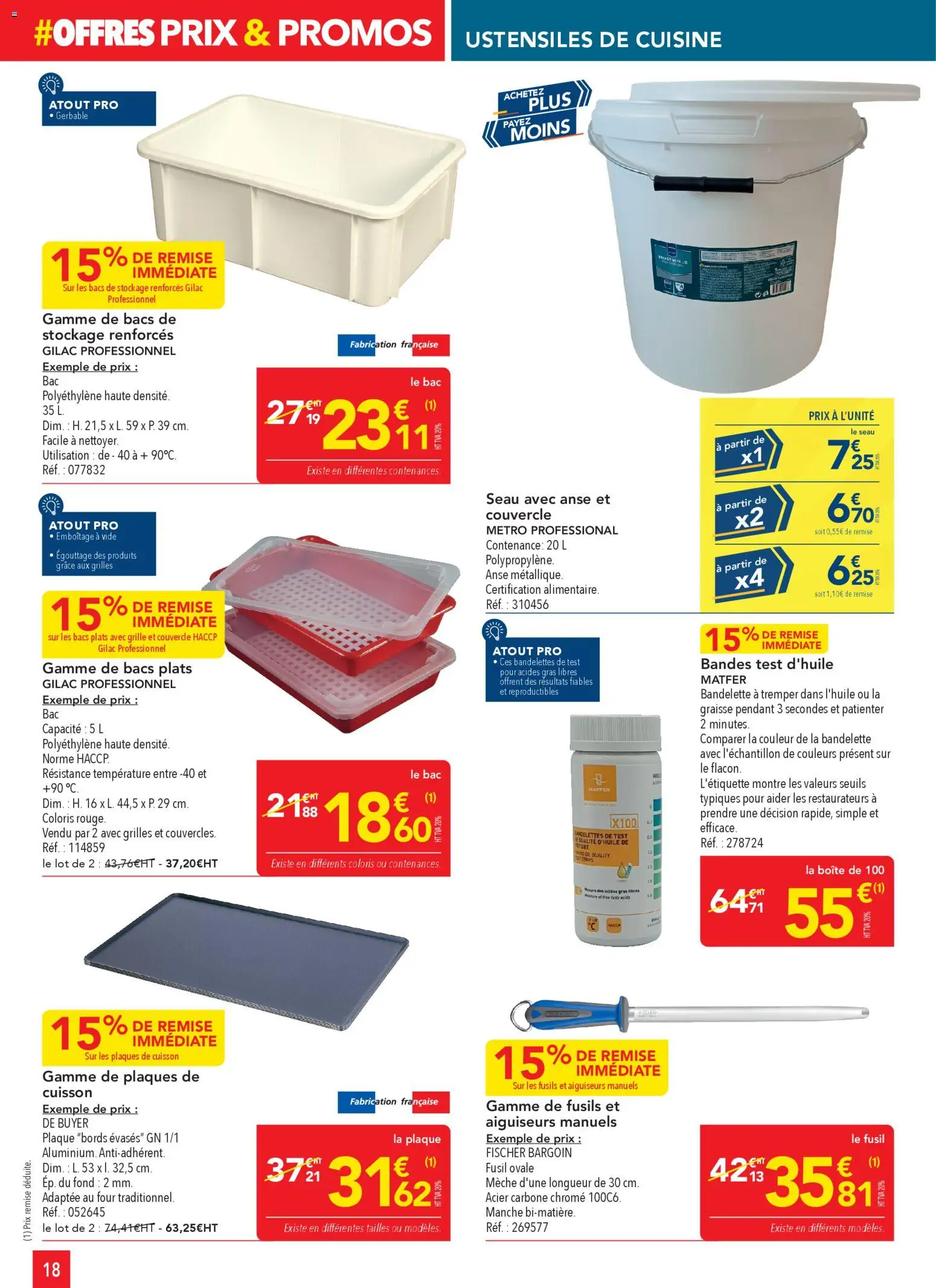 {H1} | Page: 18 | Produits: Montre, Four