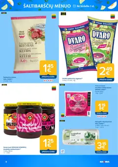 MAXIMA leidinys galioja nuo 21.04.2026 | Puslapis: 8 | Prekių: Kiaušiniai