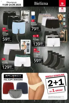 Selgros cash&carry Gazetka - Premium od 11.09.2025 | Strona: 5 | Produkty: Bielizna, Skarpety, Bokserki