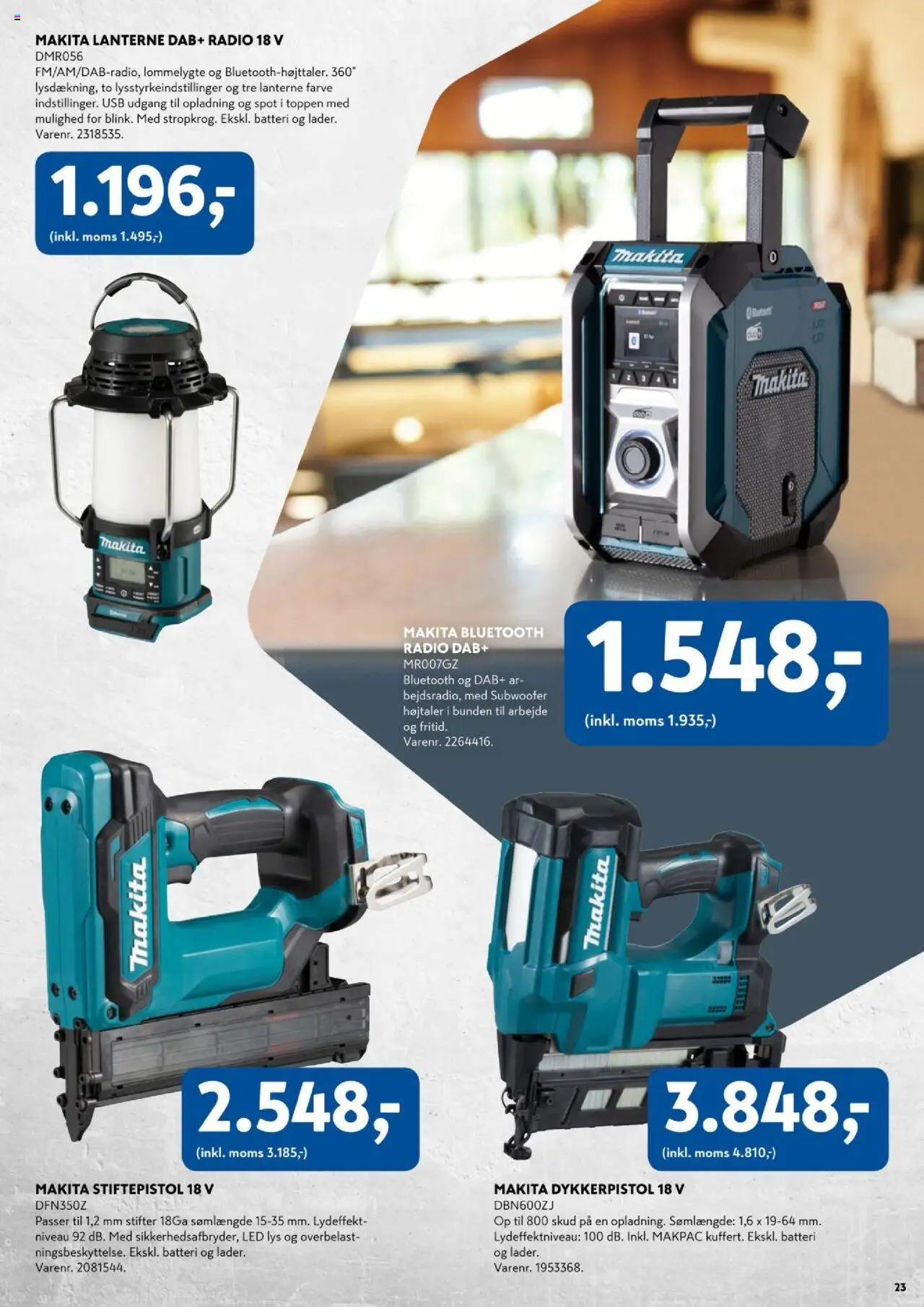 Davidsen Tilbudsavis gyldig fra 23.03.2025 | Side: 23 | Produkter: Dab Radio, USB, Radio, Batteri