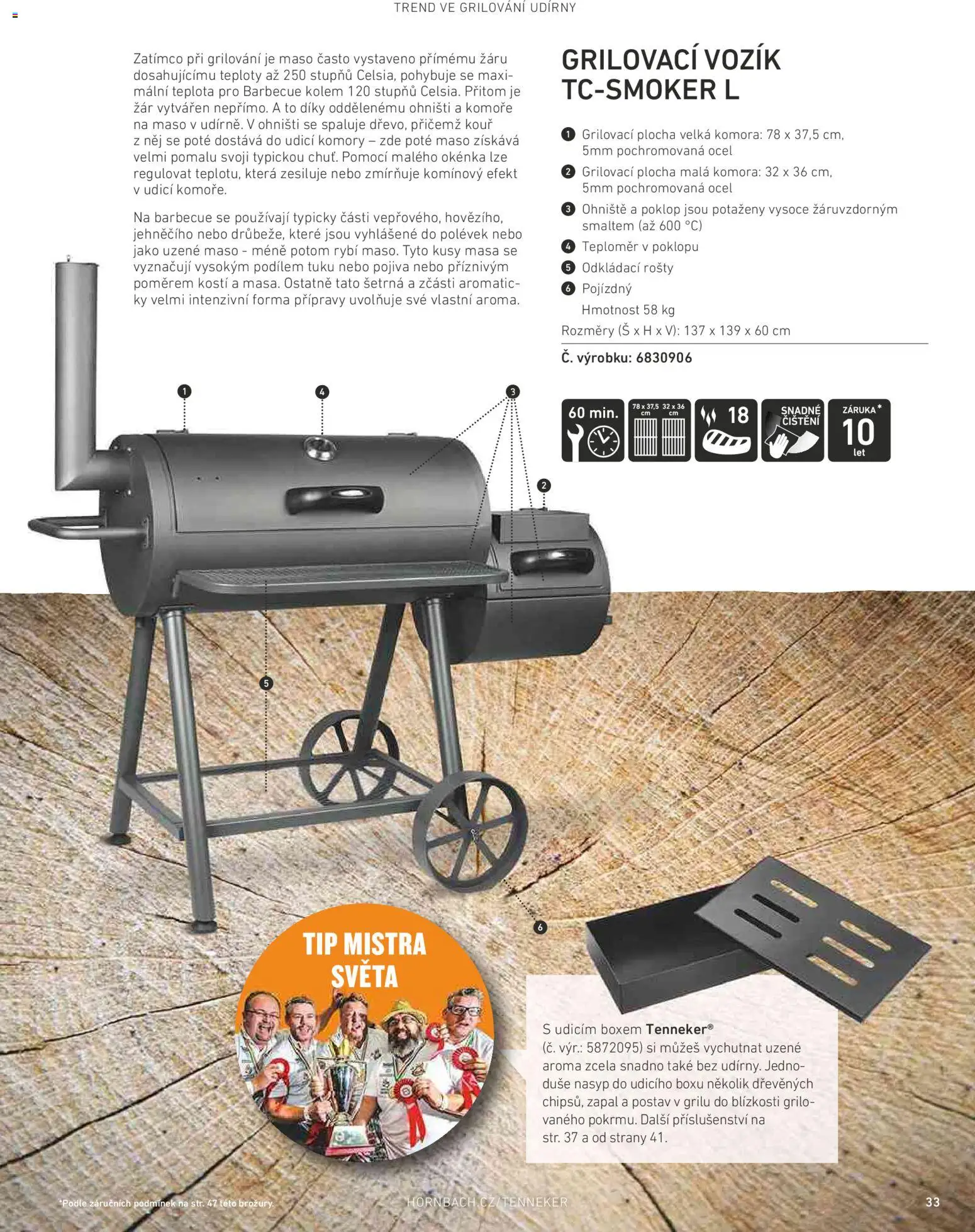 HORNBACH leták - Magazín o grilování od 01.01.2026 | Strana: 33 | Produkty: Grilování, Forma, Teploměr, Maso