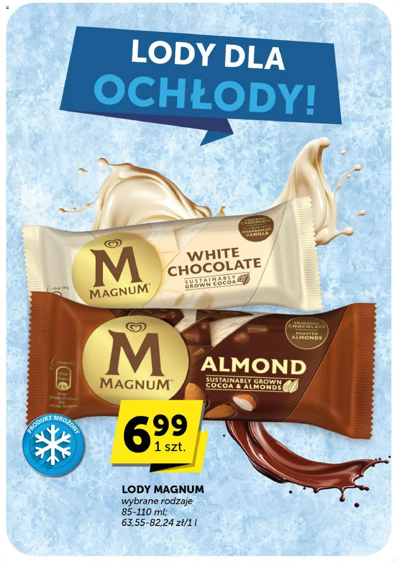 Groszek Gazetka - Market od 18.09.2025 | Strona: 35 | Produkty: Lody Magnum, Lody