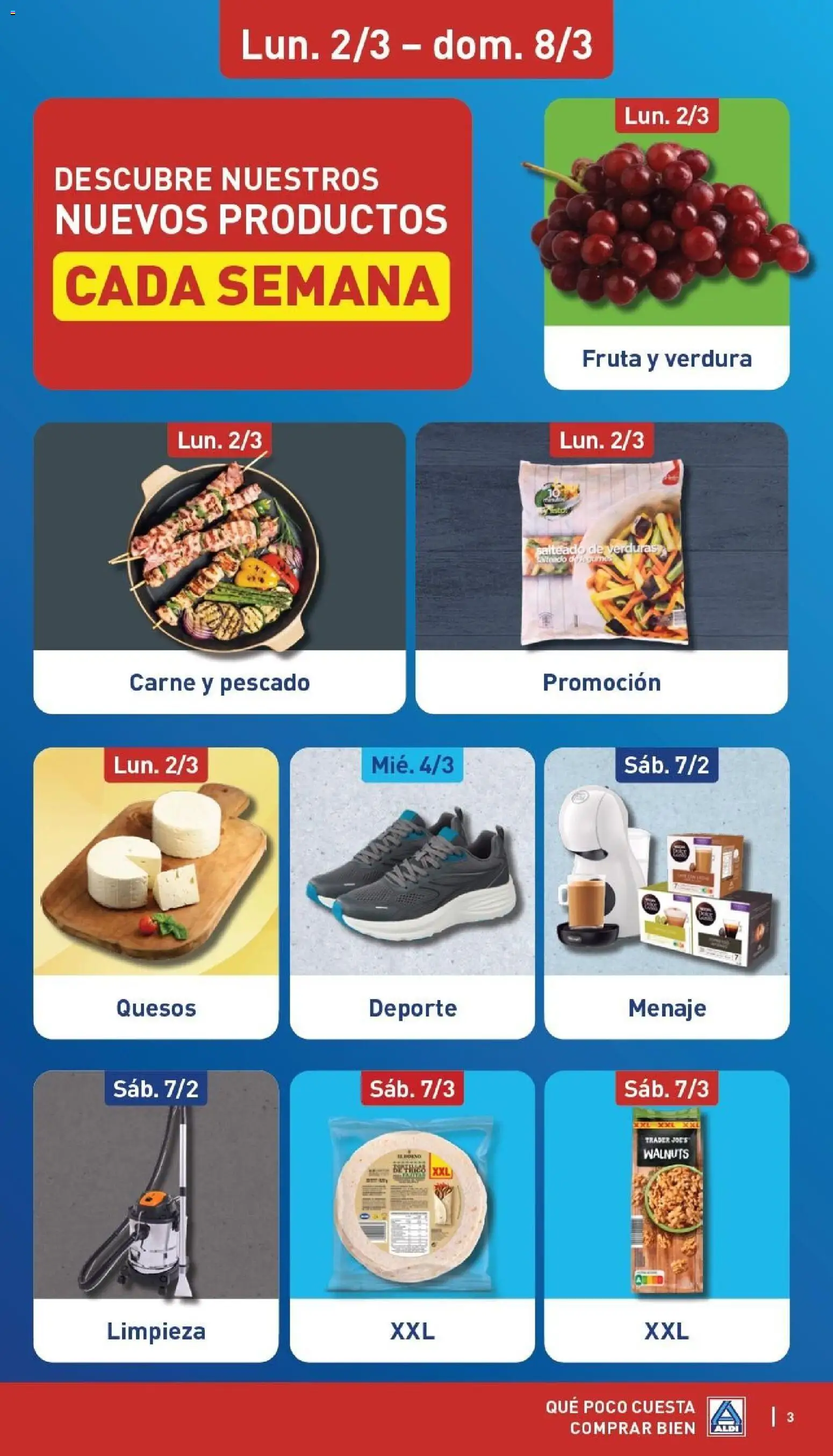 Aldi folleto Península │ válido desde el 02.03.2026 | Página: 3 | Productos: Pescado