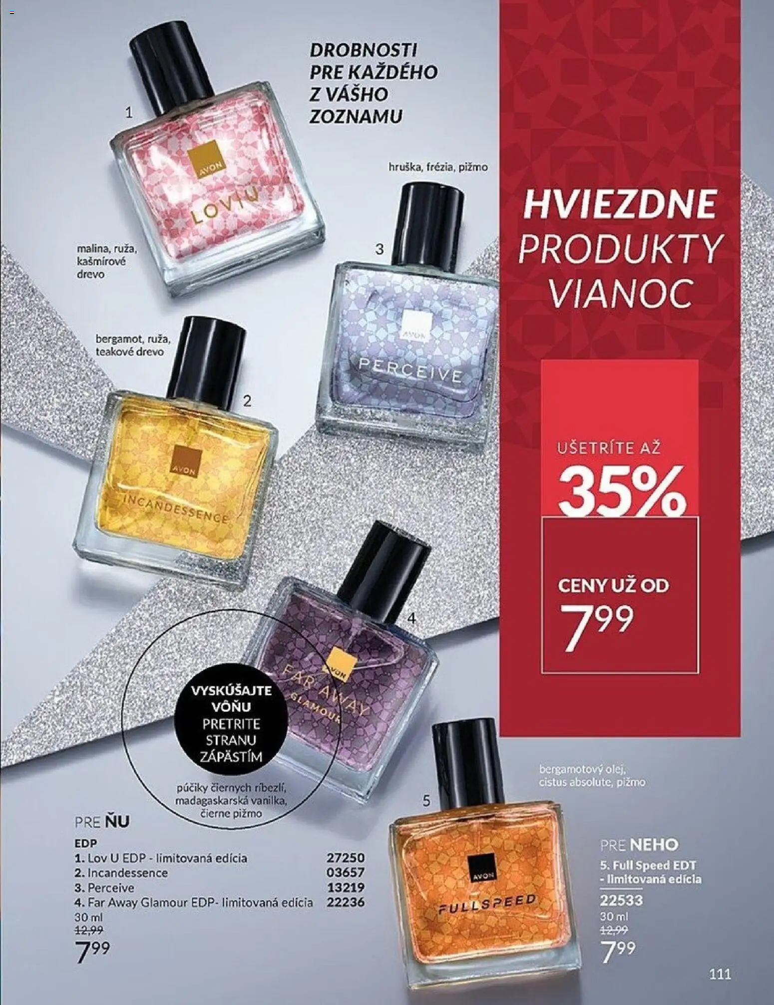 Nové Avon akcie – leták je platný od 01.12.2025 | Strana: 111