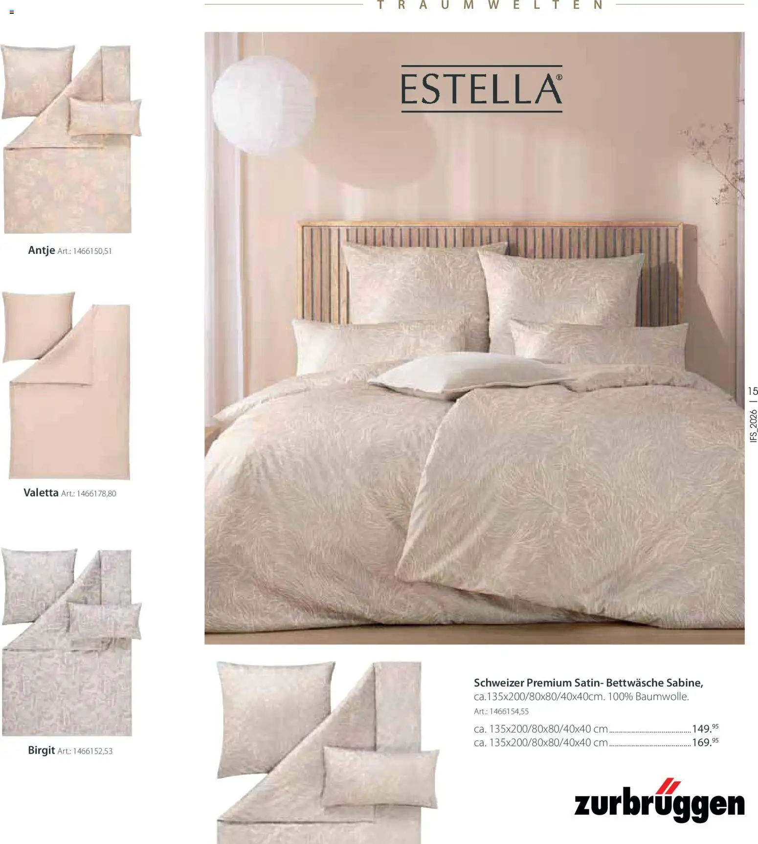 Zurbrüggen Frühlings-Boten – gültig ab 14.04.2026 | Seite: 13 | Produkte: Bettwäsche