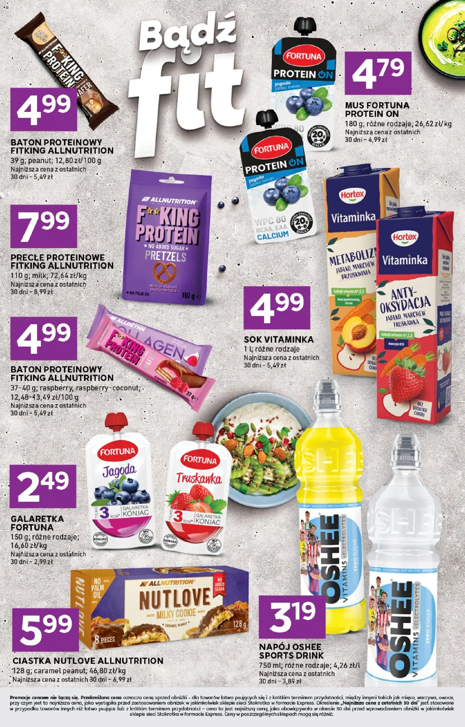 Stokrotka Gazetka - Express od 22.01.2026 | Strona: 5 | Produkty: Galaretka, Stokrotka, Banan, Ciastka