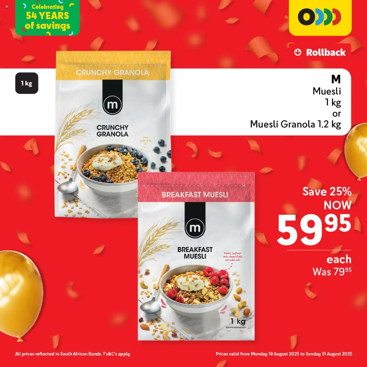 Makro After Party Breakfast  │ valid from 18.08.2025 | Page: 12 | Products: Flakes