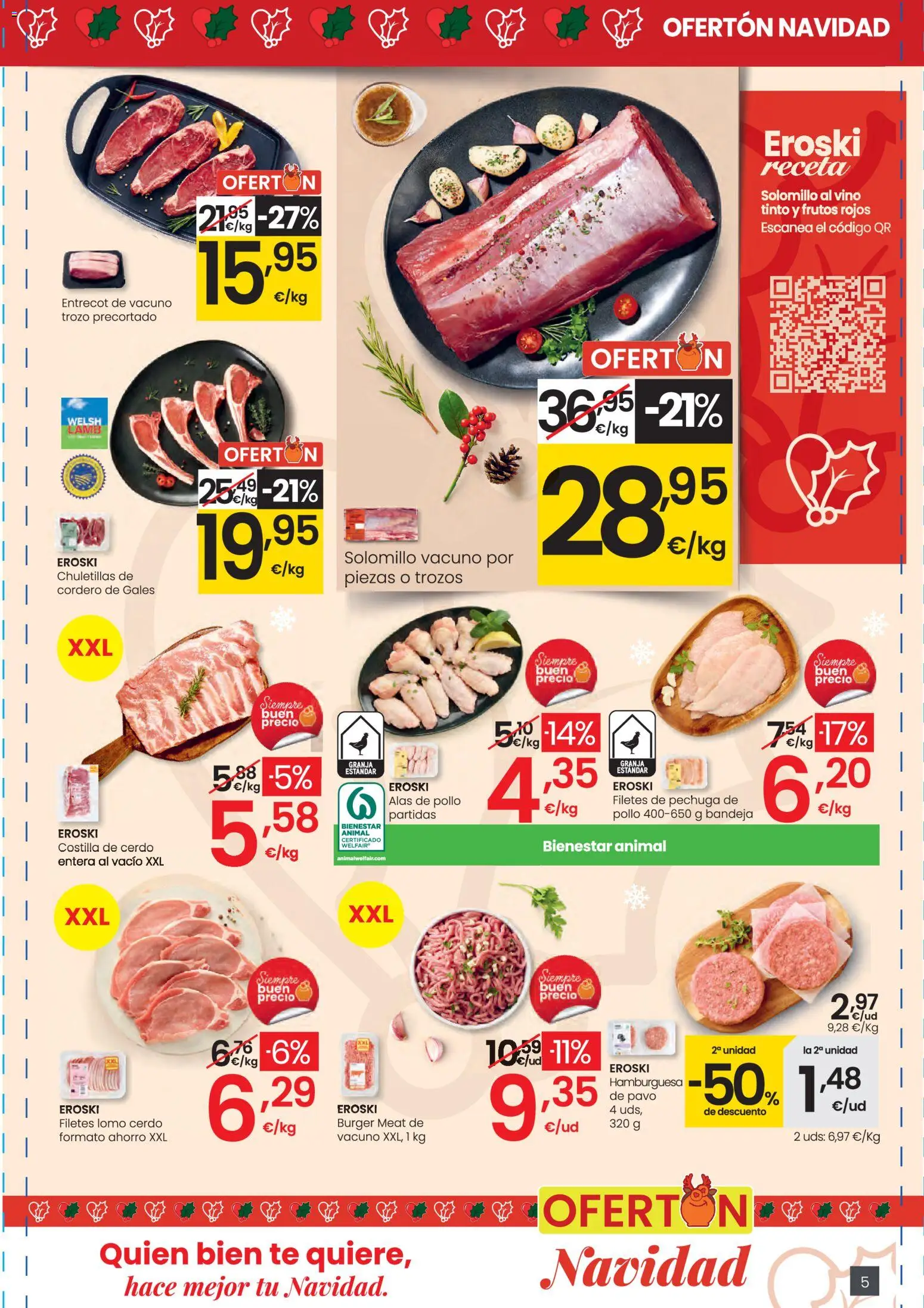 Eroski -  City Busot │ válido desde el 27.11.2025 | Página: 5 | Productos: Vino, Té, Φίλτρο καφέ, Bandeja