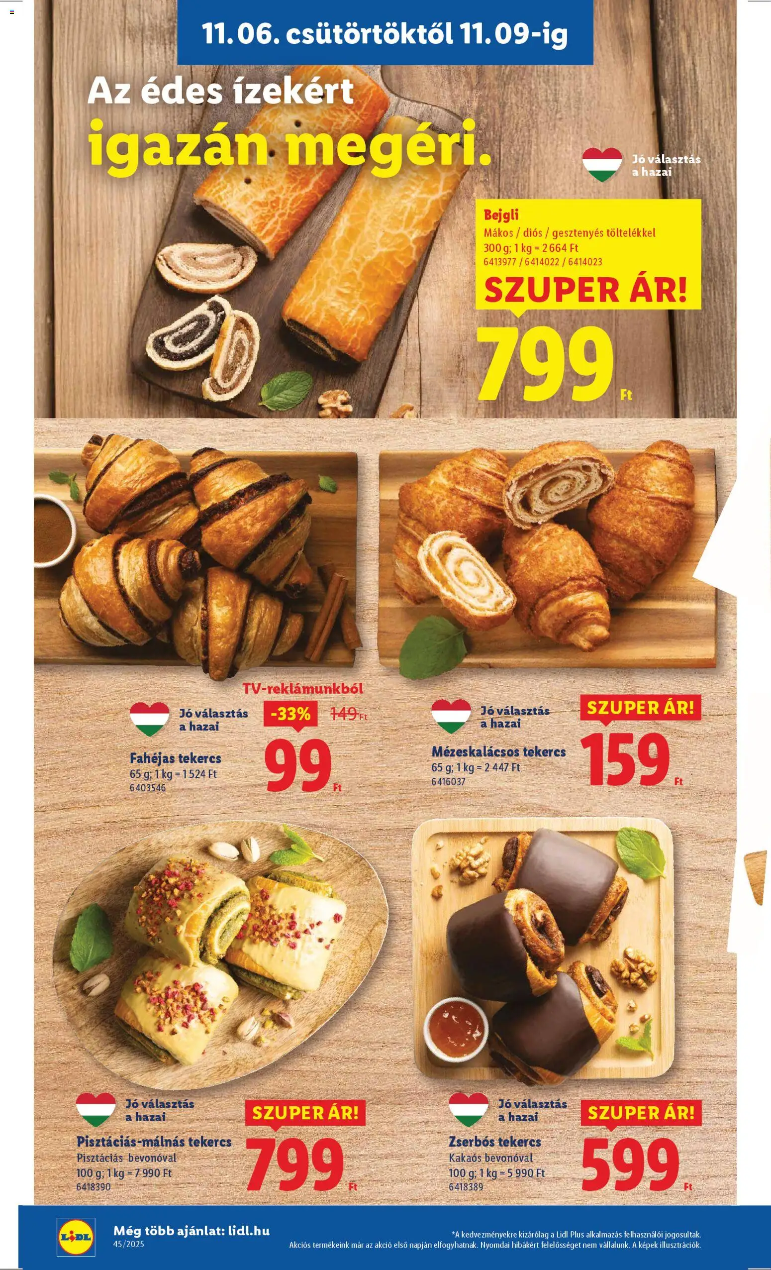 Lidl akciós ujság - amely érvényes a következő dátumtól: 06.11.2025 | Oldal: 4