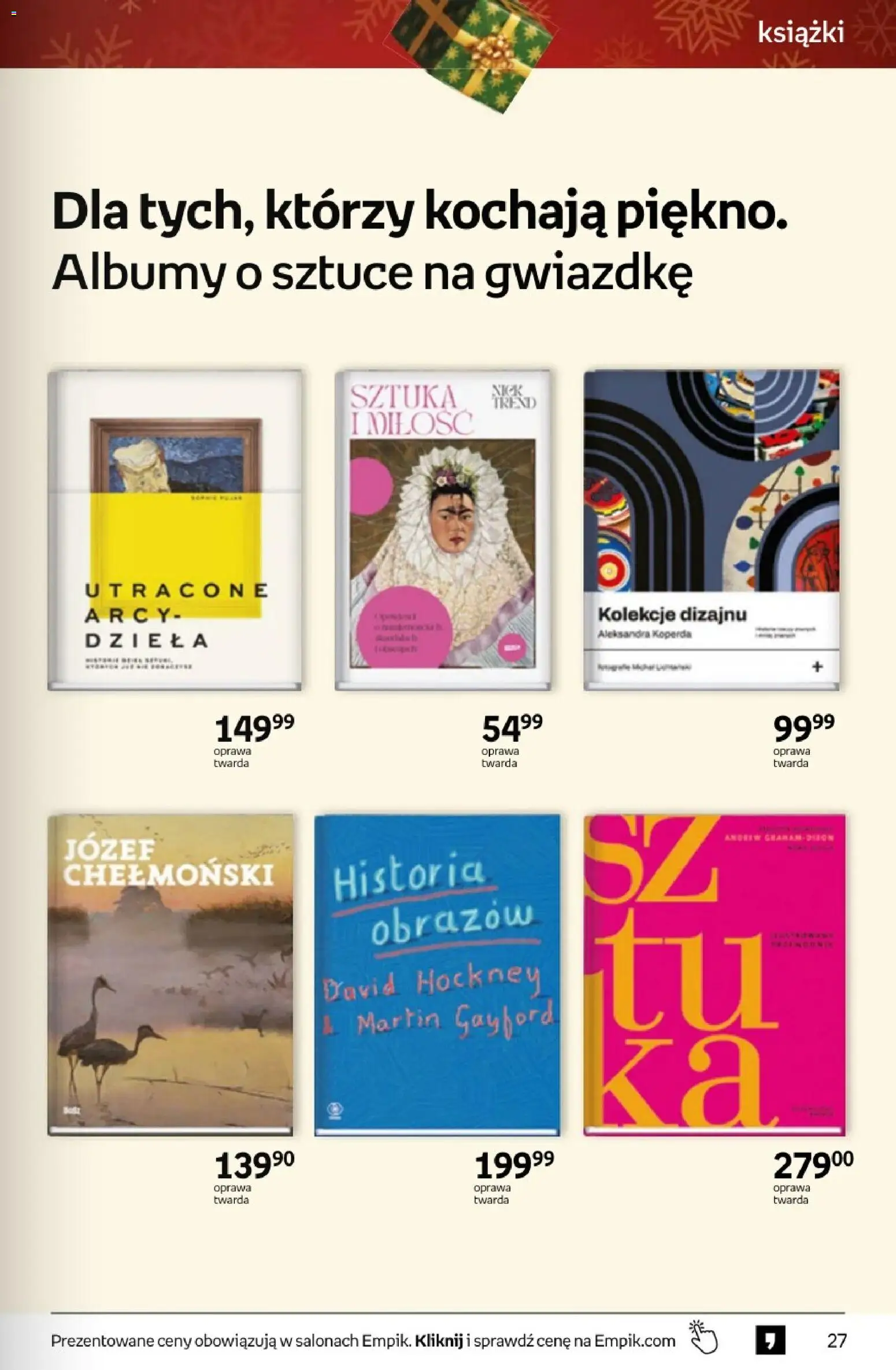 Empik promocje - Tom kultury Książki od 26.11.2025 | Strona: 27 | Produkty: Książki