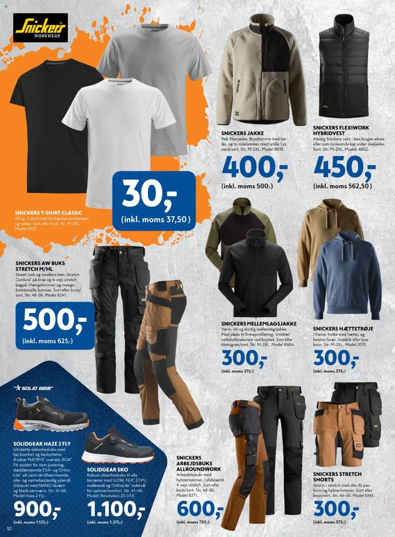 Davidsen tilbudsavis – gyldig fra 10.04.2026 | Side: 30 | Produkter: Vest, Jakke, Shorts, Søm