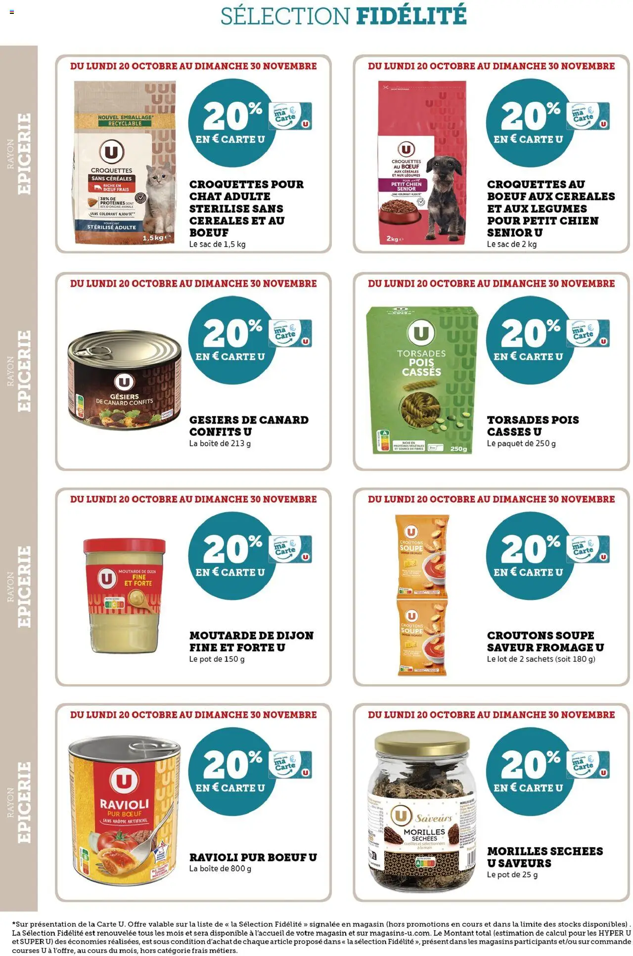 {H1} | Page: 12 | Produits: Soupe, Sac, Fromage, Morilles séchées