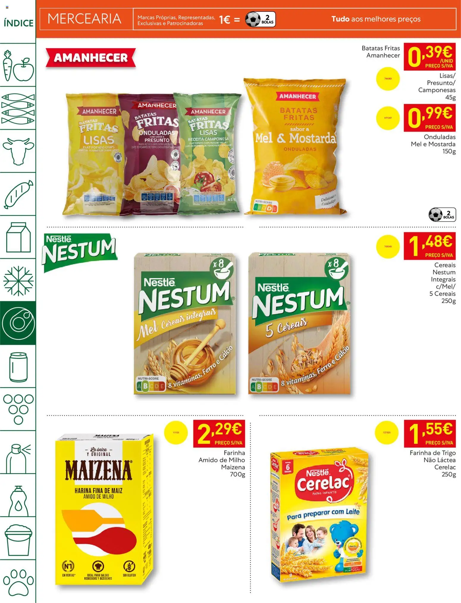 Recheio - Bons Negócios Madeira │ válido de 14.04.2026 | Página: 24 | Produtos: Farinha de trigo, Ferro, Nestlé, Presunto