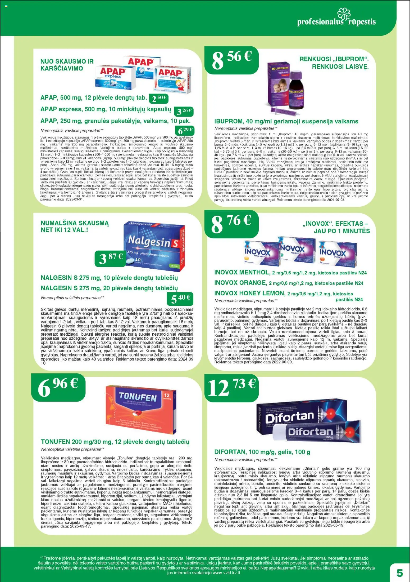 Ramunélés akcijos nuo 01.01.2026 | Puslapis: 5