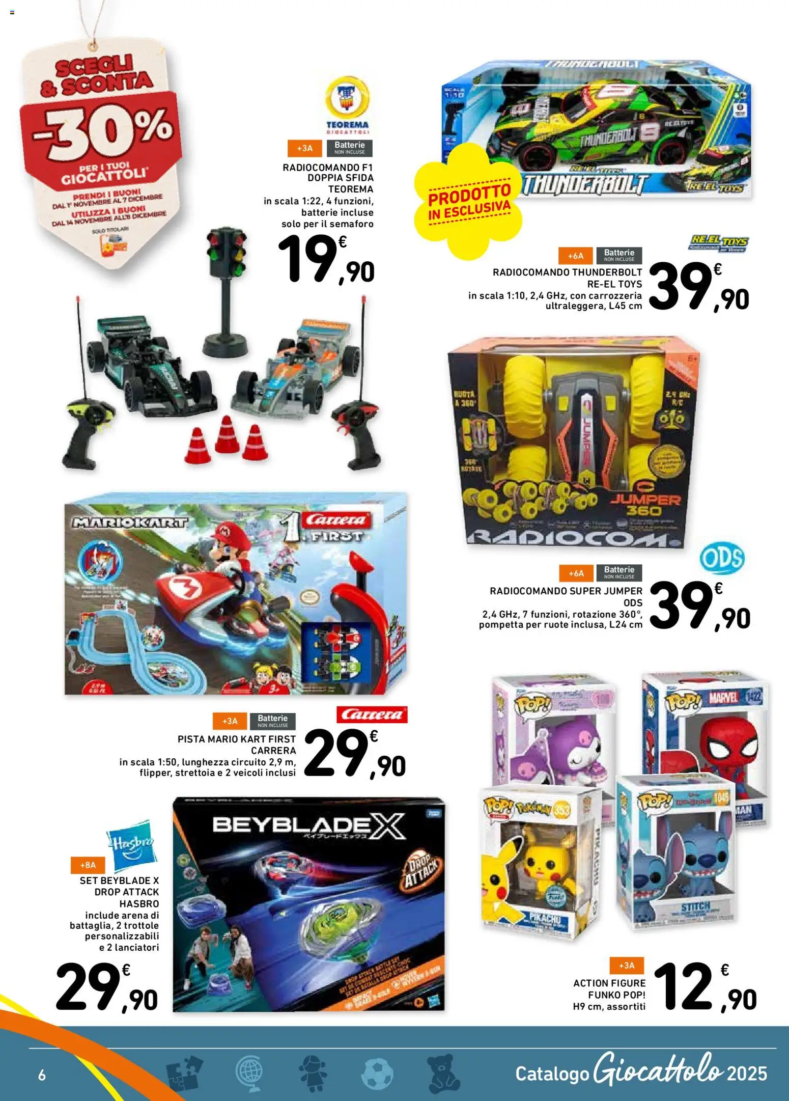 Volantino Spazio Conad del 14.11.2025 | Pagina: 6 | Prodotti: Top, Scala, Batterie