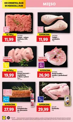 Lidl Gazetka od 26.06.2025 | Strona: 28 | Produkty: Kurczak, Piersi, Mięso, Perliczka