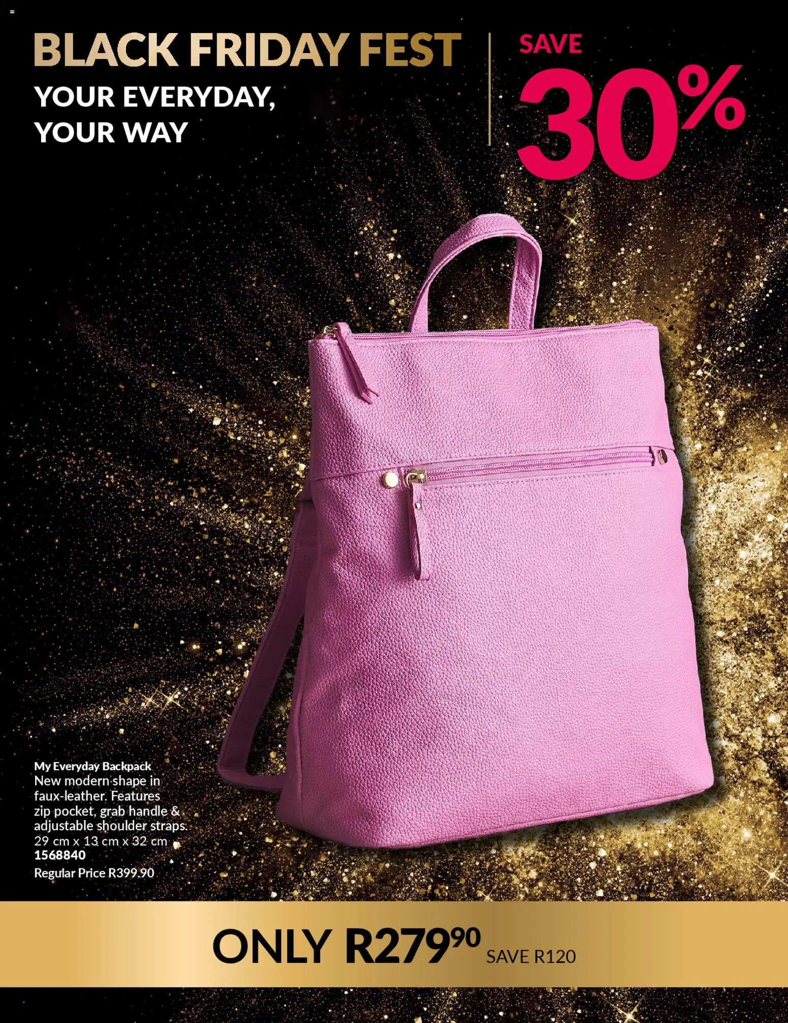 New Avon catalogue – valid from 25.11.2025 | Page: 33 | Products: Backpack