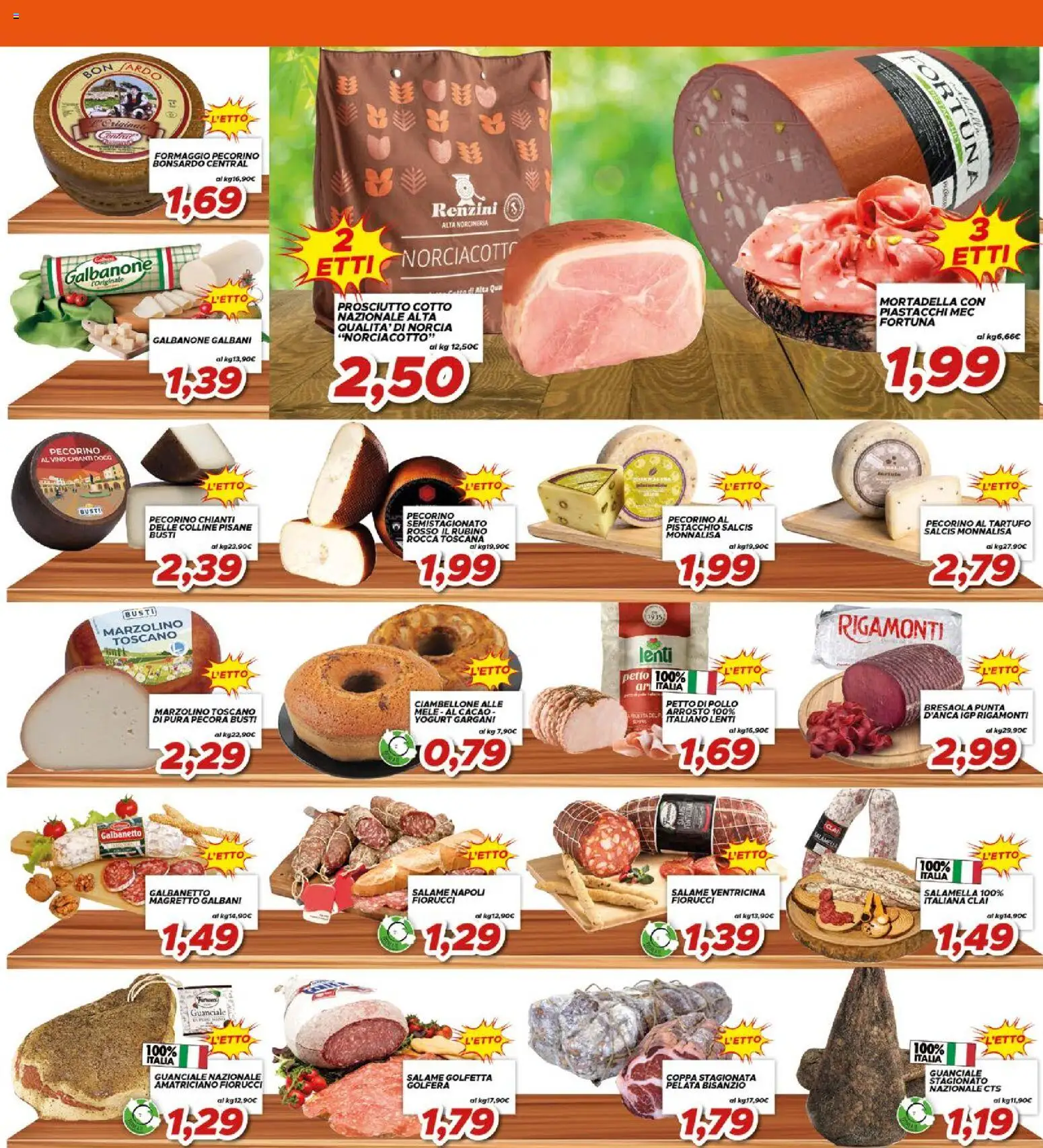 Volantino Ma Supermercati del 07.04.2026 | Pagina: 3 | Prodotti: Tartufo, Pollo, Mele, Pecorino