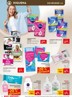 Katalog neprehrana Spar - Pregled kataloga iz trgovine Spar, vrijedi od 12.03.2026 | Stranica: 6 | Proizvodi: Vlažne maramice, Sapun, Nivea, Violeta