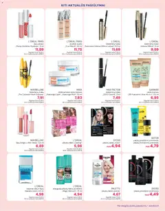 Eurokos leidinys galioja nuo 02.01.2026 | Puslapis: 17 | Prekių: Pudra, Lūpų blizgis, Plaukų dažai, Aliejus