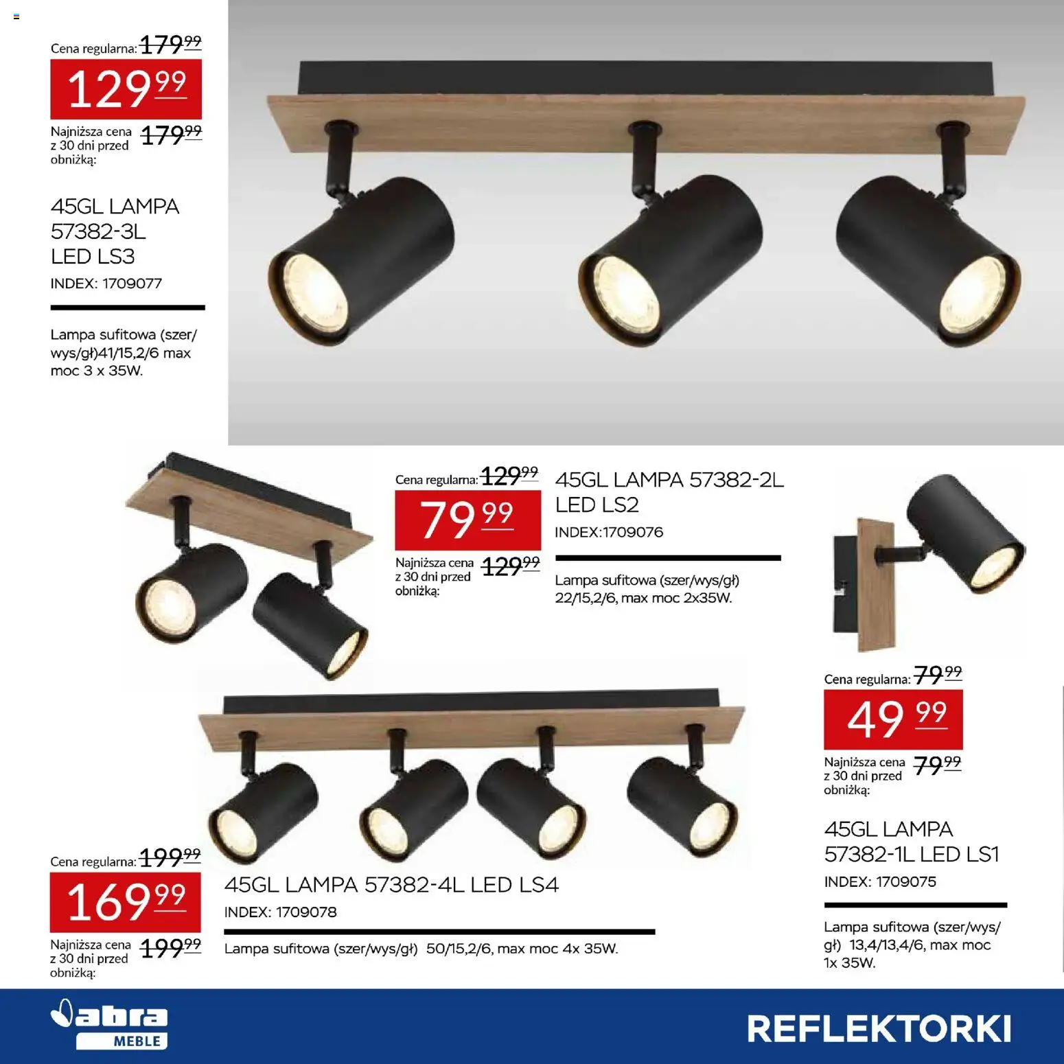 Abra meble Gazetka od 20.02.2026 | Strona: 14 | Produkty: Lampa