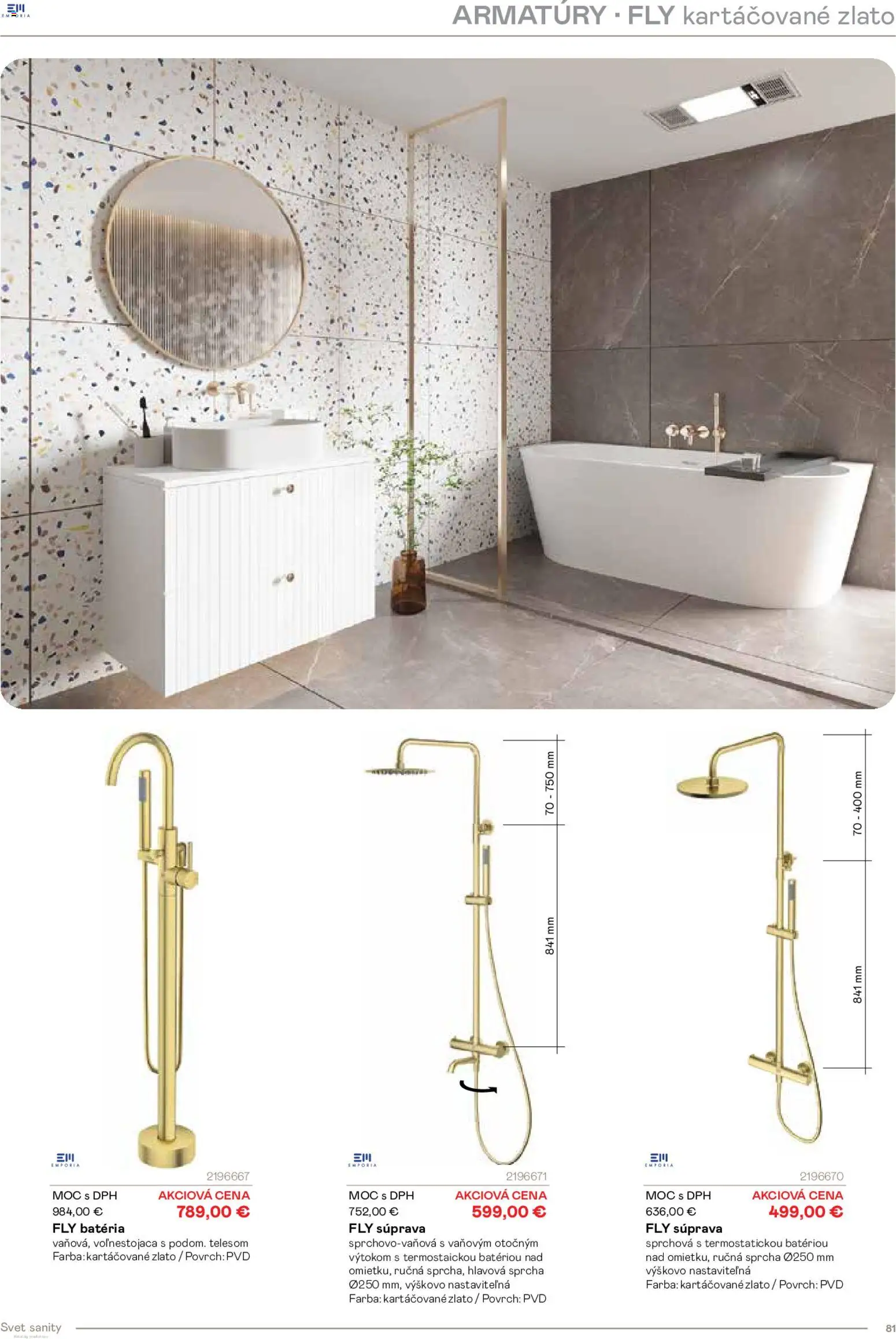 Nové Ingema akcie – leták je platný od 29.10.2025 | Strana: 83 | Produkty: Batéria, Sprcha