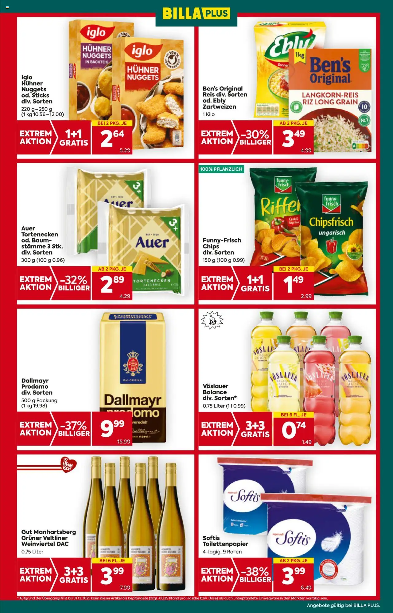 Billa Plus Flugblatt gültig ab 14.08.2025 | Seite: 5